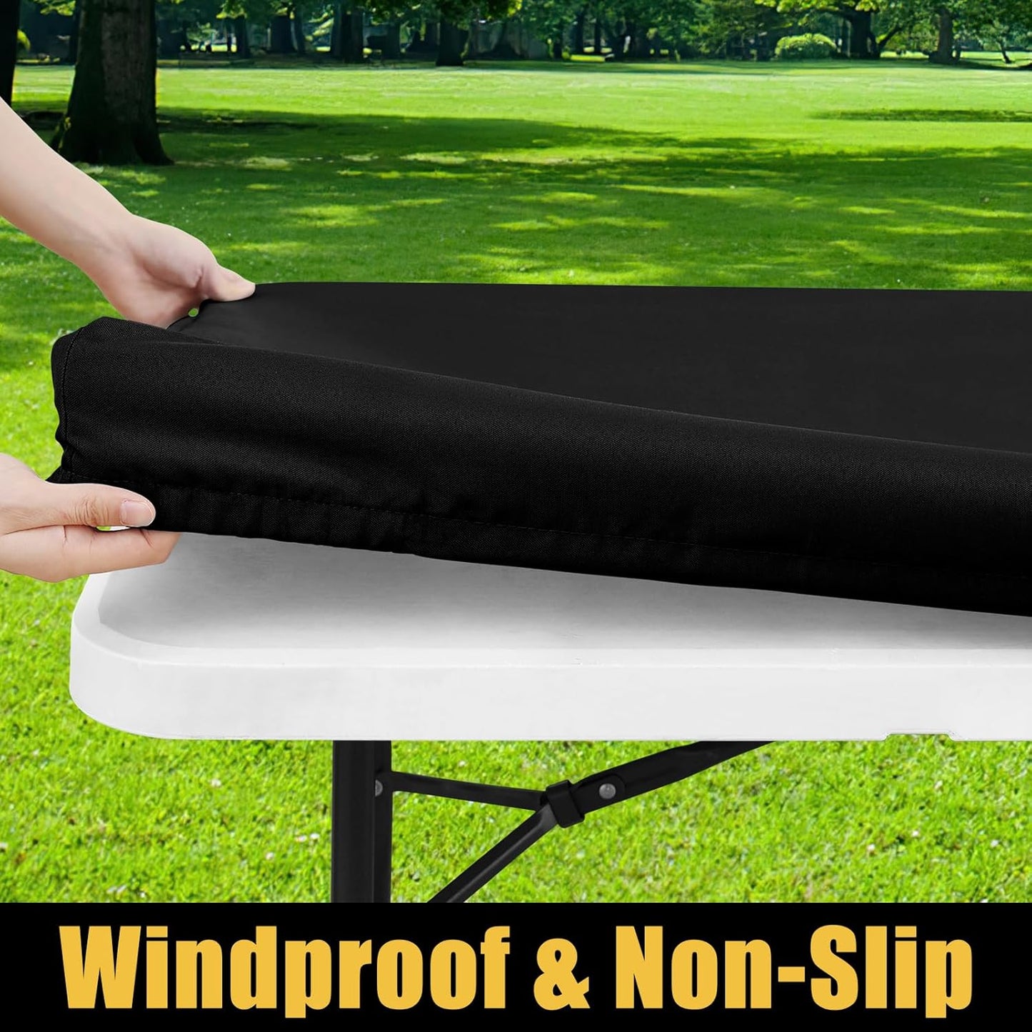 Elastic Fit Picnic Table Cover