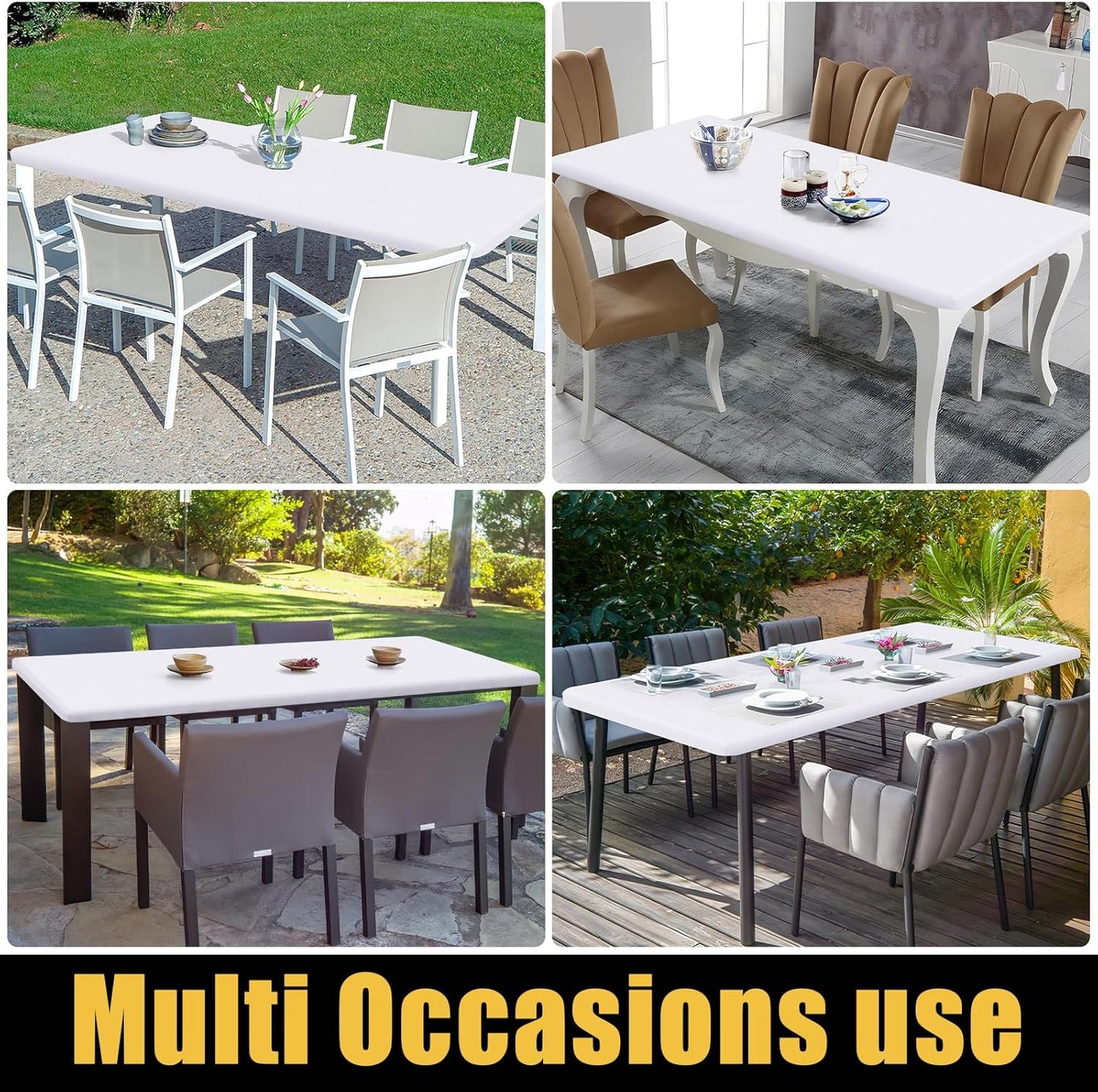 Elastic Fit Picnic Table Cover