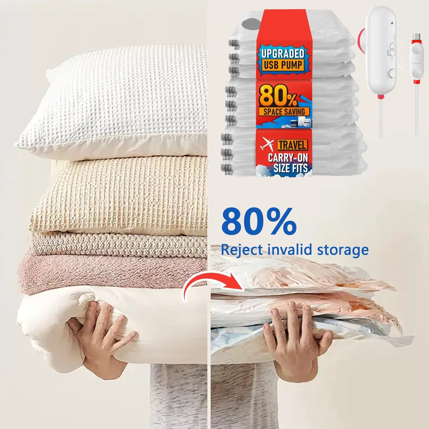 Space Saver Travel Bags