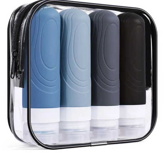 Flowelle™ Leak-Proof Travel Bottles Set
