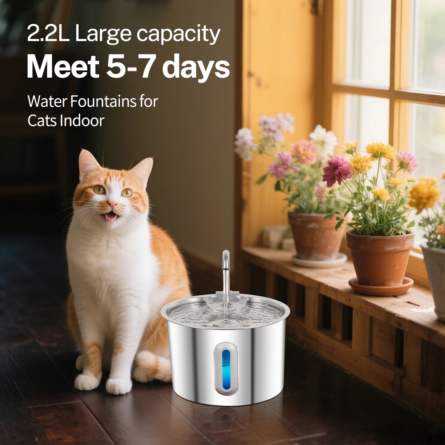 PurrFlow™ – The Whisper-Quiet Cat Fountain
