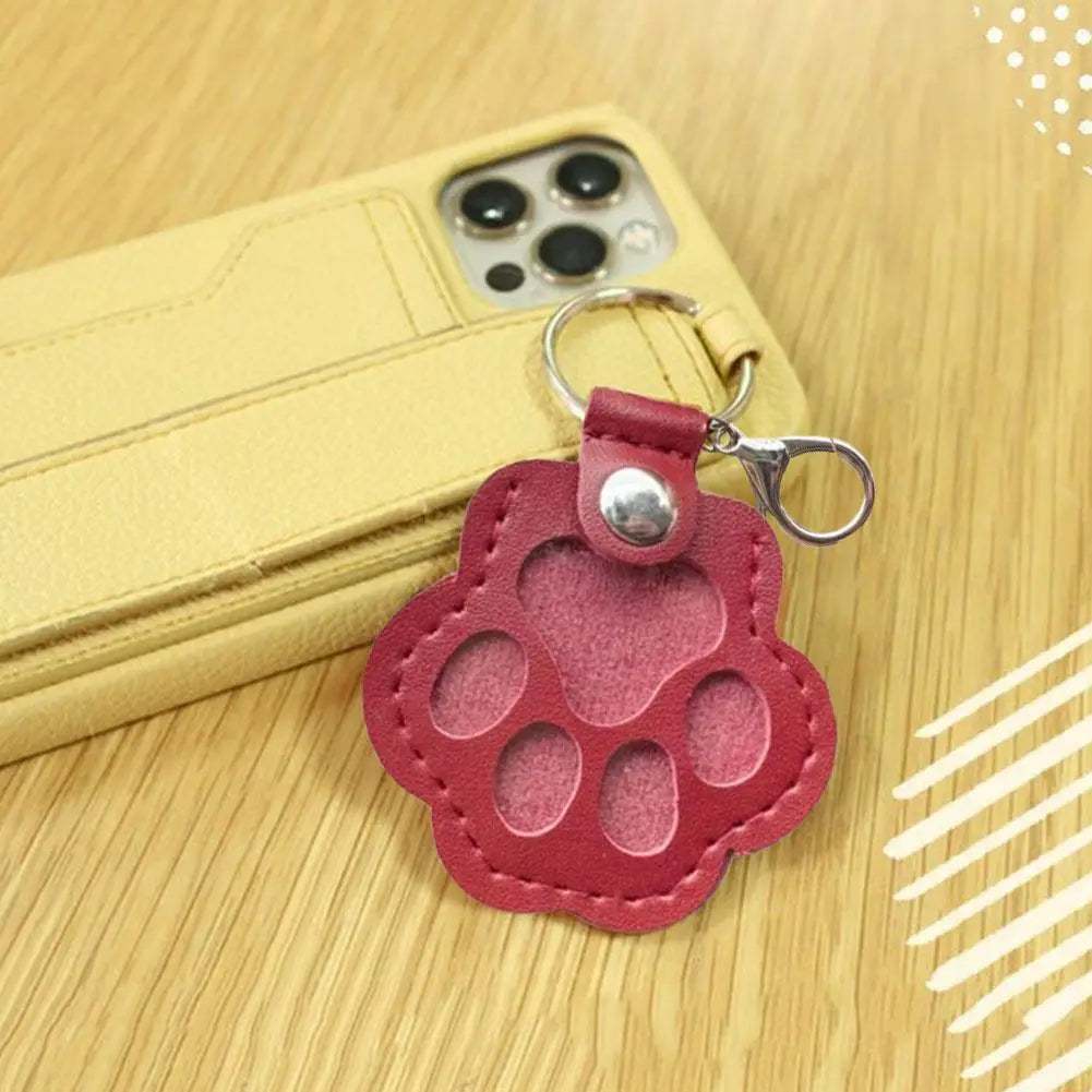 Paw Print Memory Keychain