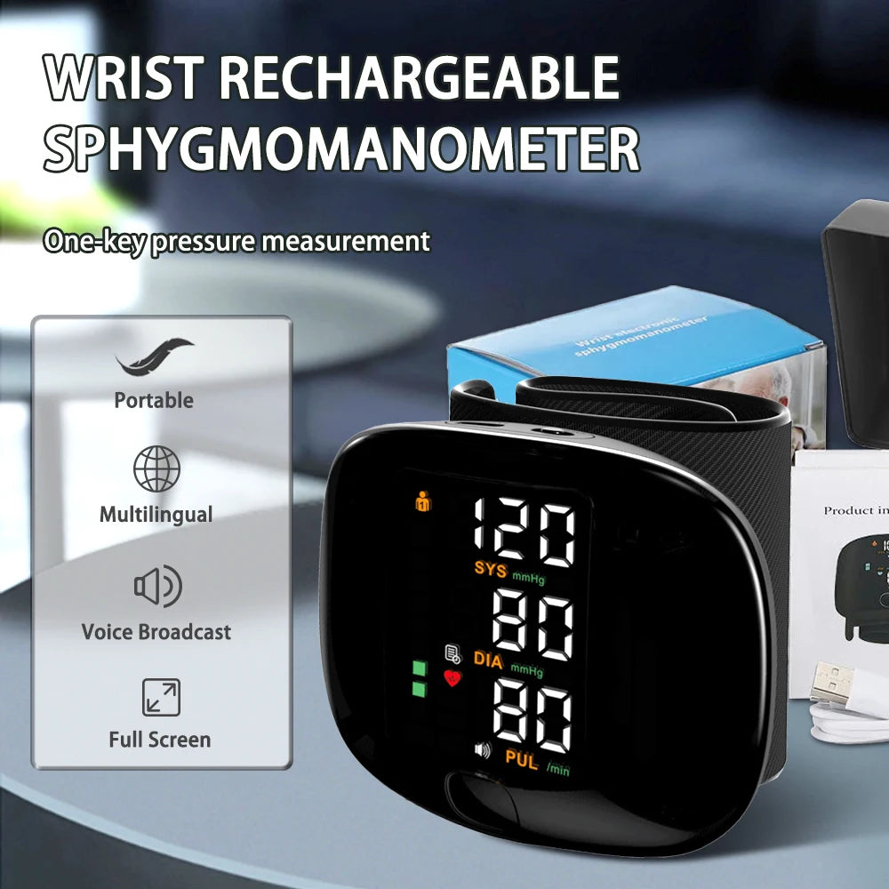 HeartSense™ Digital Arm Cuff – Home Wellness Tracker