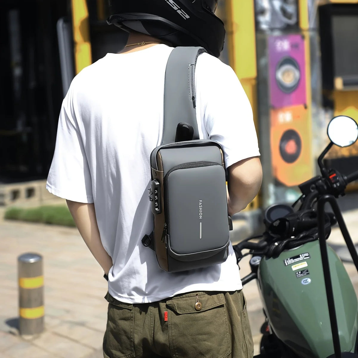 FashionGuard Anti-Theft Sling Crossbody Bag
