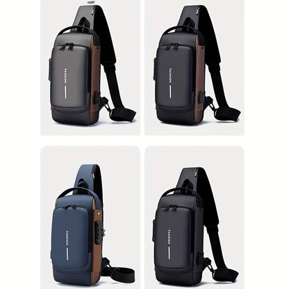 FashionGuard Anti-Theft Sling Crossbody Bag