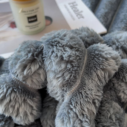 Cozy Striped Multi-Use Blanket