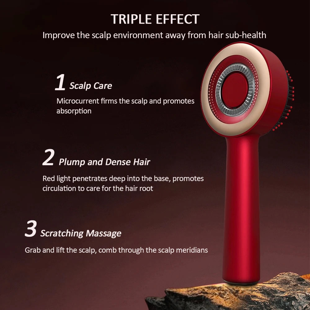 LumiScalp™ Rejuvenating Infrared Brush – Luxury Scalp Therapy