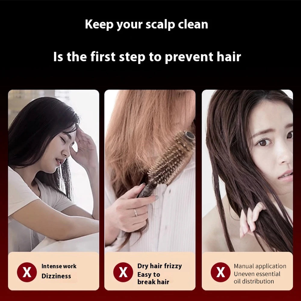 LumiScalp™ Rejuvenating Infrared Brush – Luxury Scalp Therapy