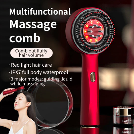 LumiScalp™ Rejuvenating Infrared Brush – Luxury Scalp Therapy