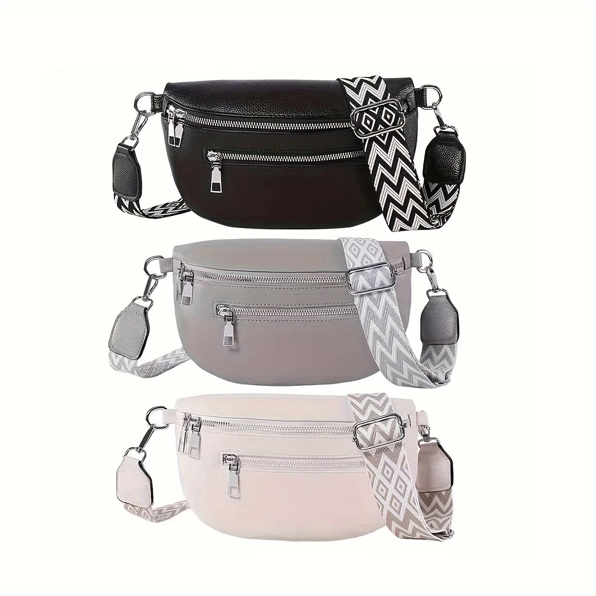 Chic Leather Crossbody Bag