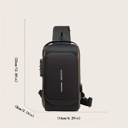 FashionGuard Anti-Theft Sling Crossbody Bag