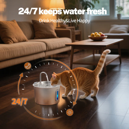 PurrFlow™ – The Whisper-Quiet Cat Fountain