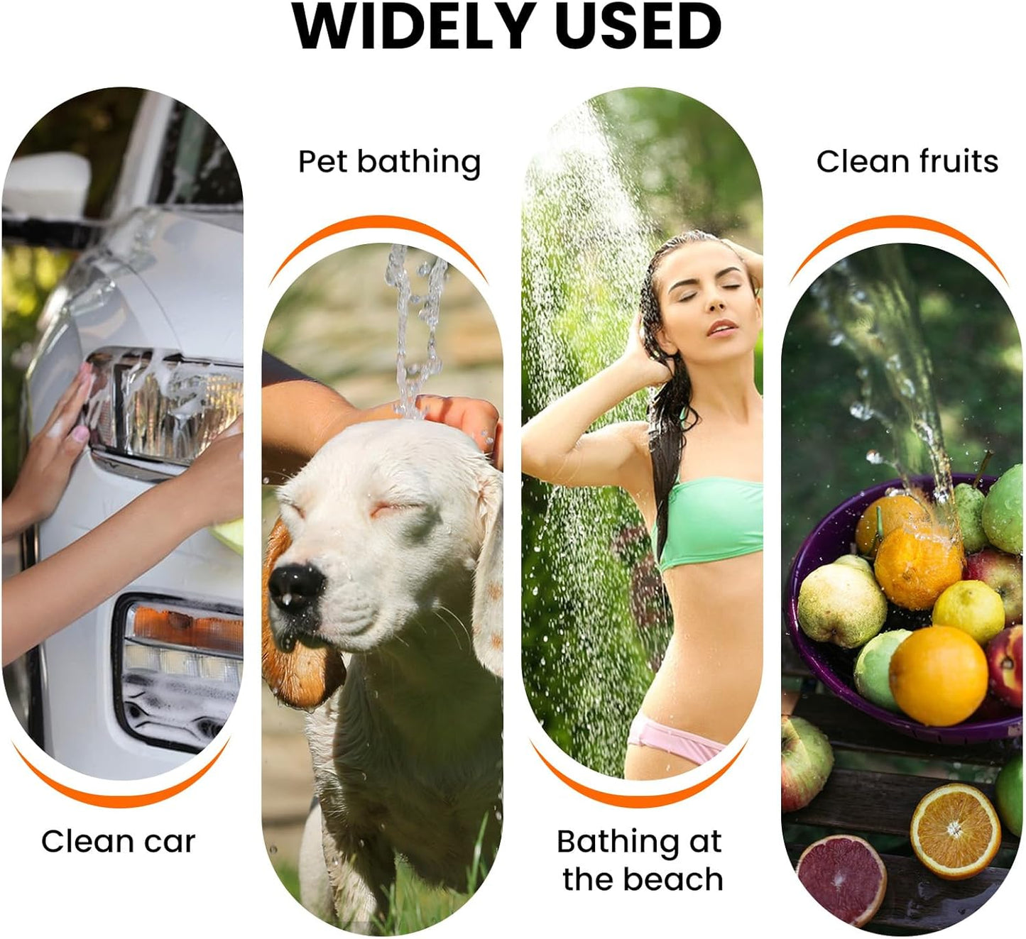 Ultimate Outdoor Shower Kit