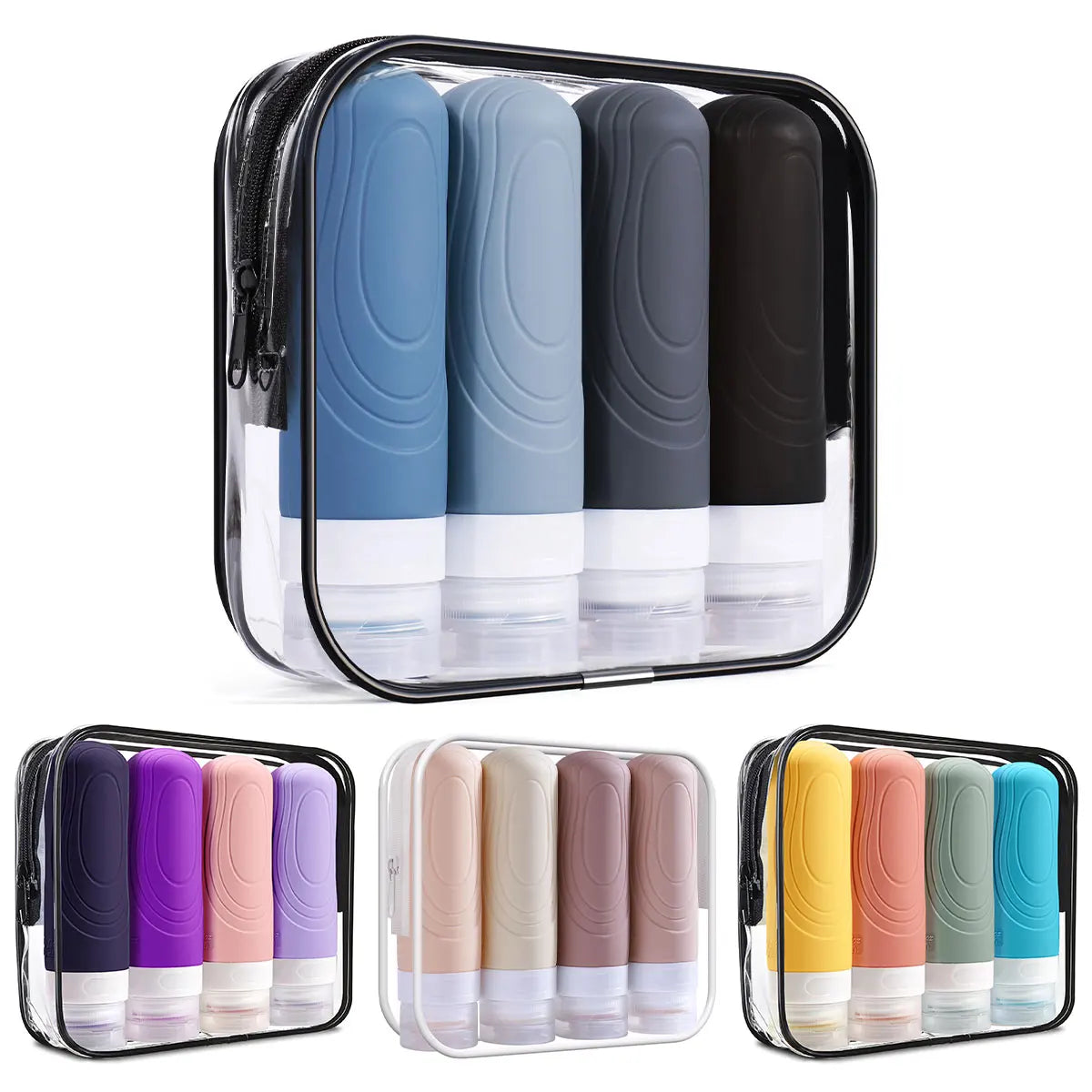 Flowelle™ Leak-Proof Travel Bottles Set