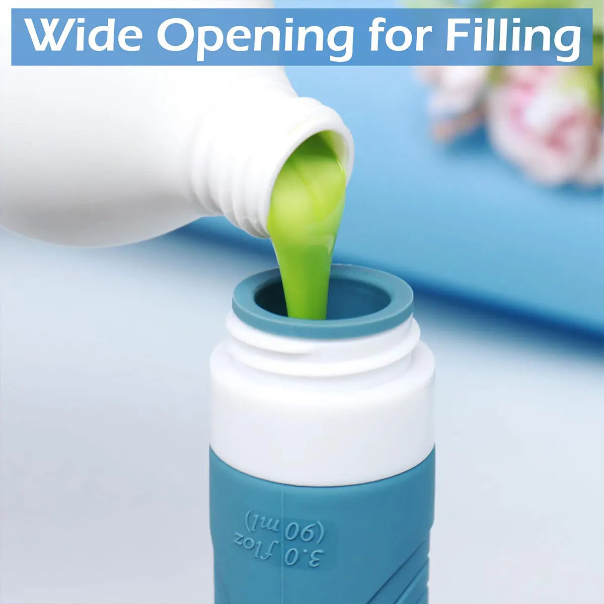 Flowelle™ Leak-Proof Travel Bottles Set